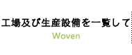 工場及び生産設備を一覧して